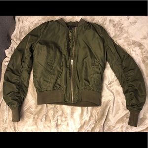 Olive green jacket